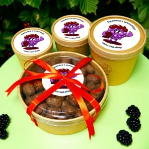 Сублимированная ежевика в молочном шоколаде loading=