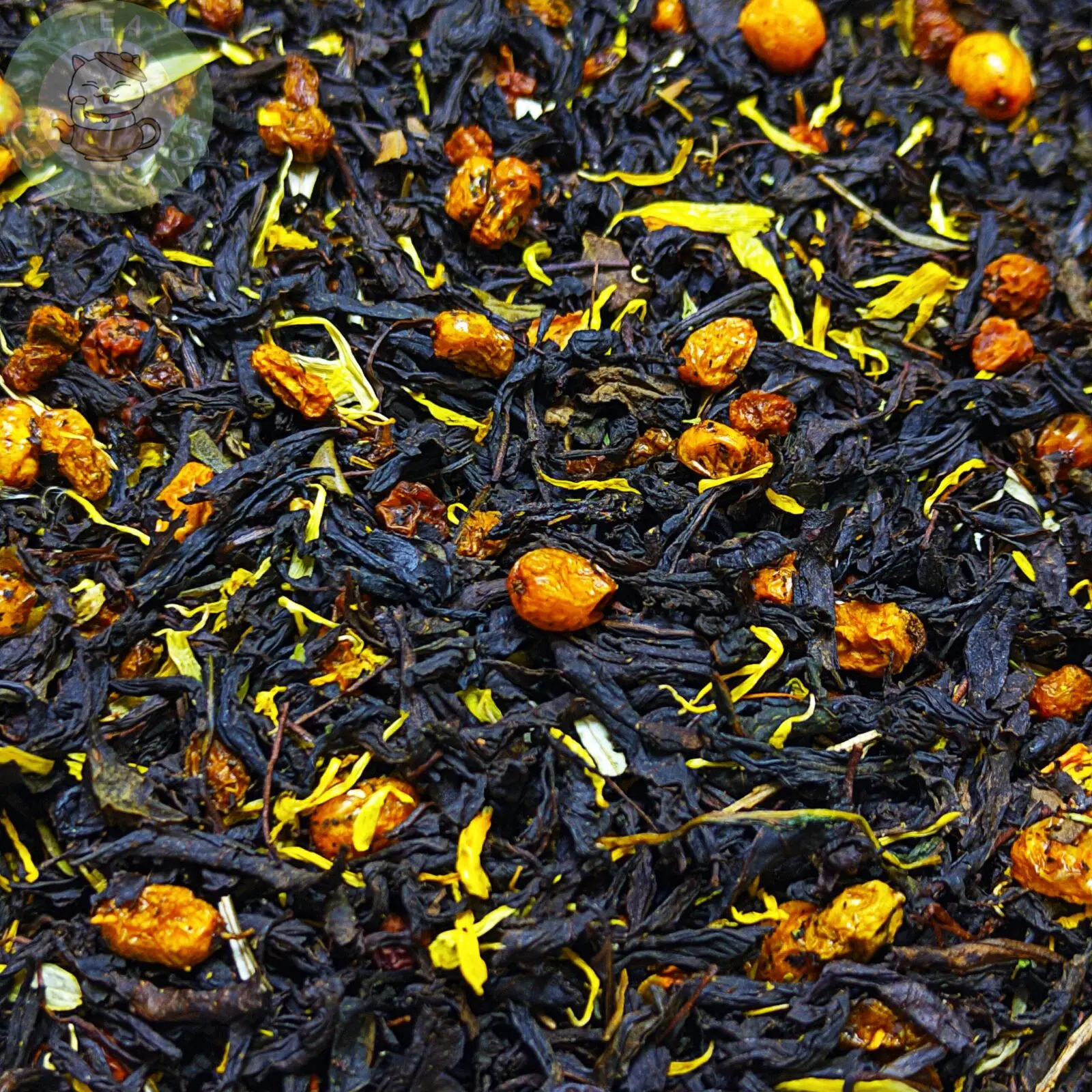 Чёрный чай "Облепиховый" (② Фирменный) — изображение 3