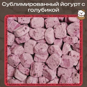 Сублимированный йогурт с голубикой loading=