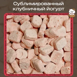 купить сублимированный клубничный йогурт
