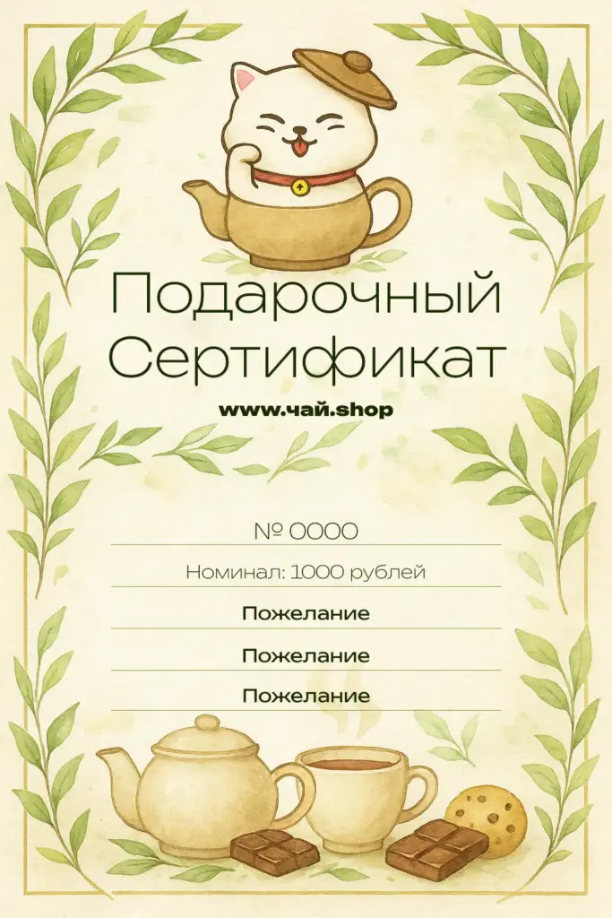 Подарочный сертификат