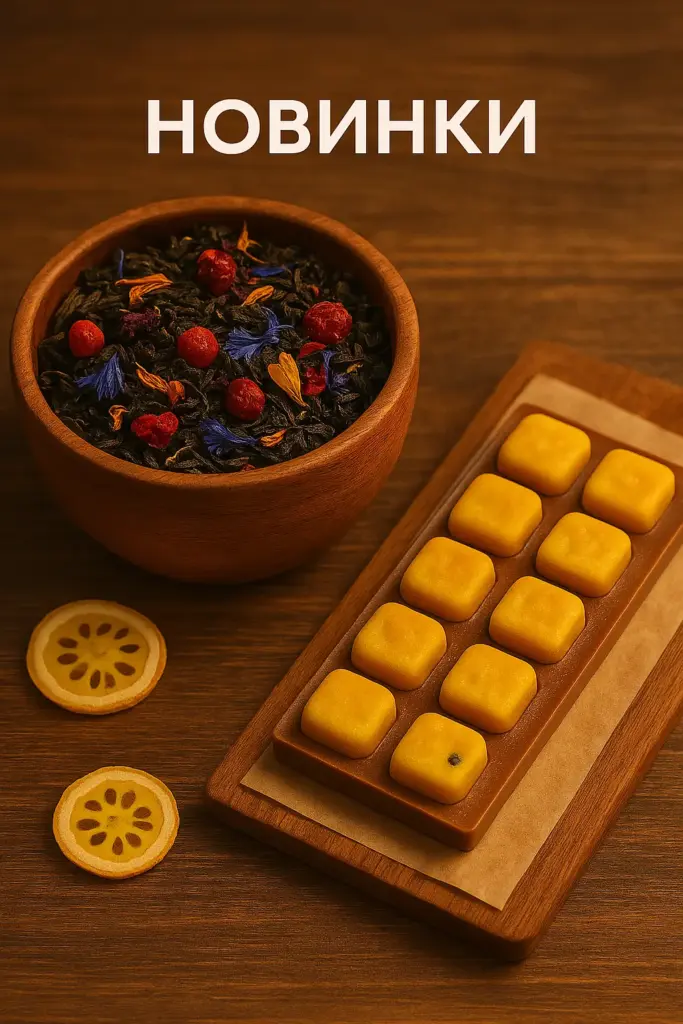 Новики от TEA COLLECTION и CHOCOLATE PARADISE 54 ЧАЙ ШОП И Шоколадный рай