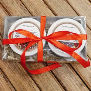 Купить чайный подарочный набор Сибирский привет