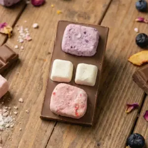 Молочный шоколад с сублимированным йогуртом «Обьединение» loading=